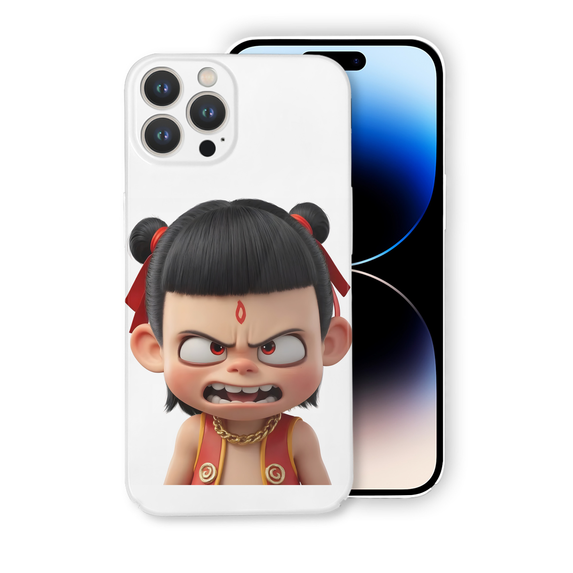 （画像用） Ne Zha 2 ナタ 魔童の大暴れ 【iPhone 14シリーズ対応】ハードケース